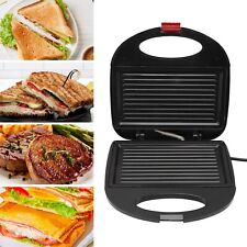 PIASTRA ELETTRICA DOPPIA TOSTAPANE PER PANINI TOAST BISTECCHIERA GRILL DA CUCINA