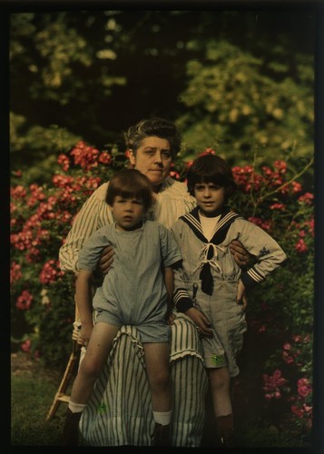 Autochrome 13x18 family - 13x18.,