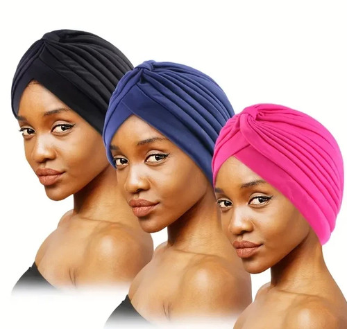 Women muslim stretch turban - stretch,