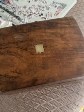 Antique Brass Bound  Walnut