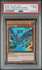 YuGiOh Blue-Eyes White Dragon MVP1-ENSV4 Ultra Rare Limited Edition PSA 9