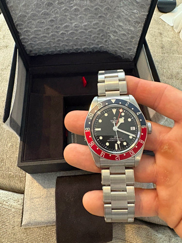 Tudor black bay gmt 79830rb - tudor,