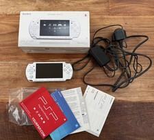 Sony PSP 2003 Ceramic White Console 2000 Boxed Slim And Lite Complete Console 