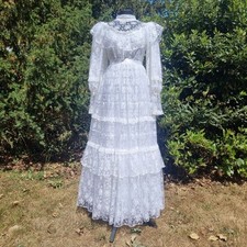 Vintage 1970s 1980s Lace