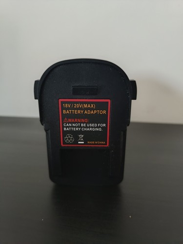 Battery adapter for - adapter, milwaukee