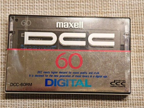 Maxell dcc cassette digital - dcc,
