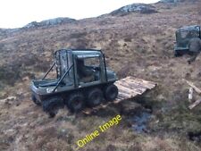 Photo 6x4 Argocat crossing burn Cnoc a' Ghlinnein An Argocat ATV crossing c2012