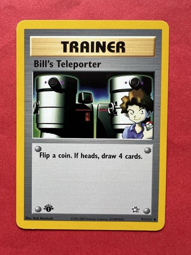 Bill teleporter 111 - bill’s,