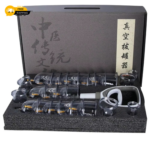Cupping therapy set vacuum - cupping,