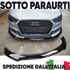 FRONT SPOILER BLADE UNDER BUMPER for 🅰️UDi️ A3 A4 RS4 A5 A6 C6 A7 A8 8V 8P