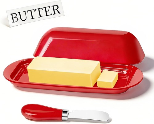 Bpa free melamine butter dish - bpa-free,