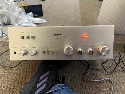 Rotel 313 integrated amp - rotel, ra-313