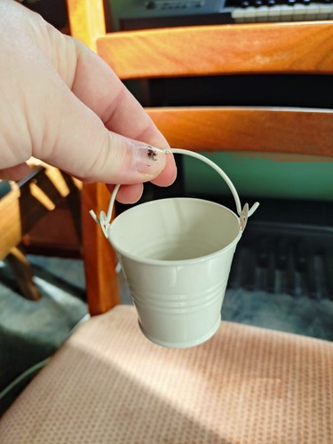 Hobbycraft mini metal bucket
