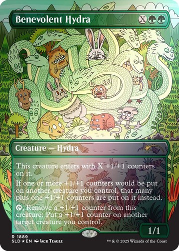 Mtg benevolent hydra rainbow - benevolent,
