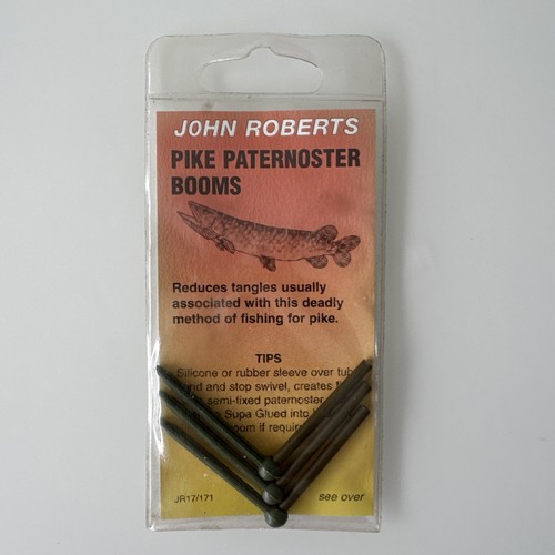 Pike fishing paternoster booms - paternoster,