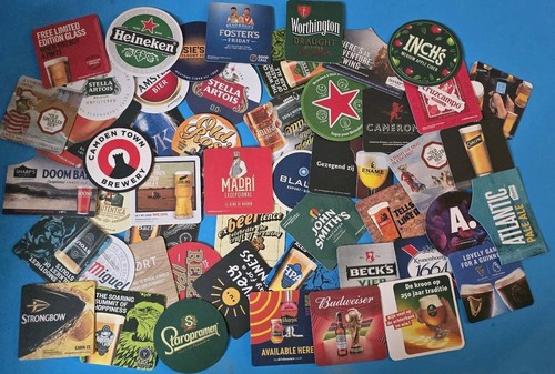 Set branded beer mats - 40,