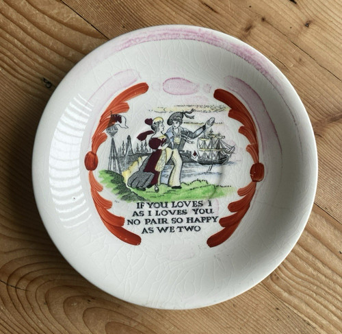 Vintage porcelain crown - porcelain, devon