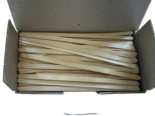 Wooden stirrers for tea - wooden, and