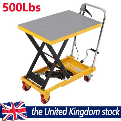 Hydraulic lift table cart - table,
