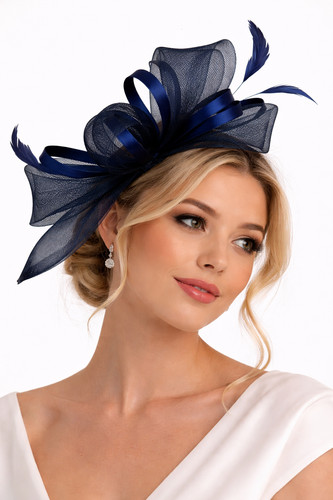 Flower feather hair - flower,