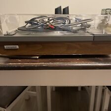 Vintage 1976 Pioneer PL-112D Belt Drive Turntable + AT Cartridge. Made In Japan.