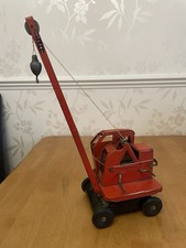 Tri-ang Jones KL44. 4 Tonne Mobile Crane Red & Black. For Restoring