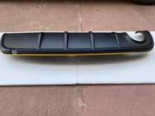 Spoiler Dam Paraurti Posteriore Giulietta Bordo giallo Singolo scarico ORIGINALE