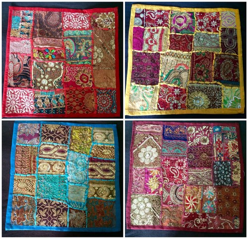Indian cushion cover colourful - indian,