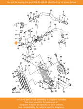 YAMAHA Pipe 4, 3D8-12484-00
