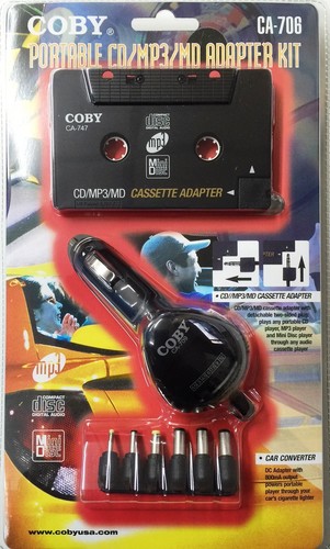 Car cassette adapter kit - car, tape