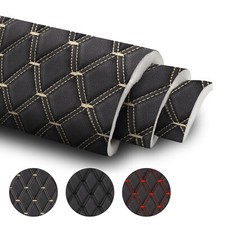 63" Quilted Vinyl Faux Leather