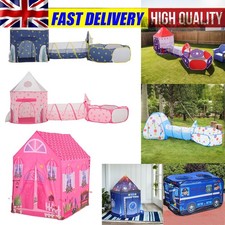 CHILDREN POP UP PLAYHOUSE KIDS PLAY OCEAN TENT BABY TUNNEL BALL PIT PORTABLE NEW