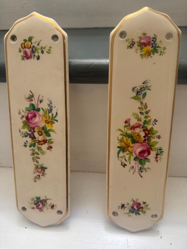 Pair antique ceramic - antique,