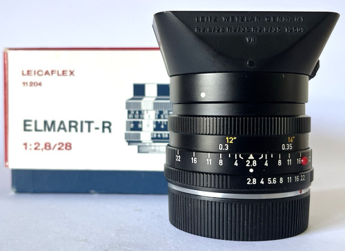 Leitz leicaflex elmarit 28mm - leitz, elmarit-r