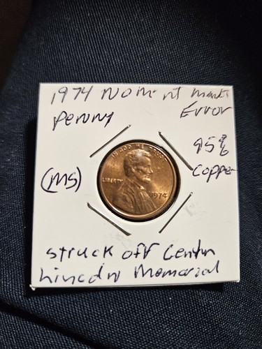 1974 lincoln memorial penny - lincoln,