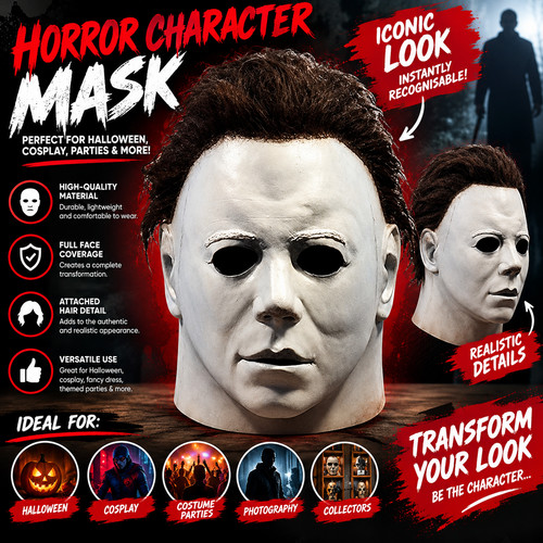 Horror character mask michael - horror,