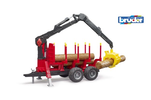 Bruder forestry trailer - bruder,