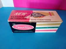 Vintage Thor Speed Snips Electric Scissors Model 20067A Sewing Fabric Cutters