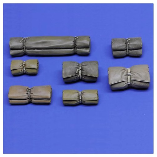 Wwii resin model accessory - resin, set