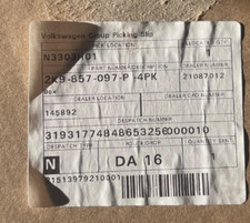 New Genuine Vw Caddy Mk4 6