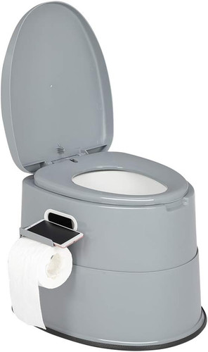 Portable toilet with - toilet,