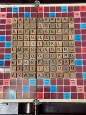 PER EACH Wood Wooden Tiles Letters DELUXE TRAVEL EDITION SCRABBLE SMALL TILES