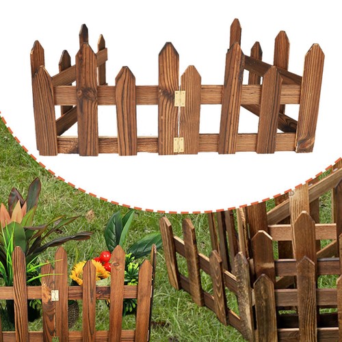 Wood garden fence sturdy - garden,