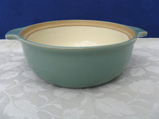 Vintage Denby Manor Green Stoneware Casserole Serving Dish -NO LID-  2.1/2 Pints
