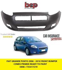FIAT GRANDE PUNTO 2006 - 2010 FRONT BUMPER NEW READY TO PAINT INSURANCE APPROVED