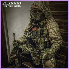 Sniper Tog Ghillie Suit Foundation Breathable Tactical Hood Camouflage ...