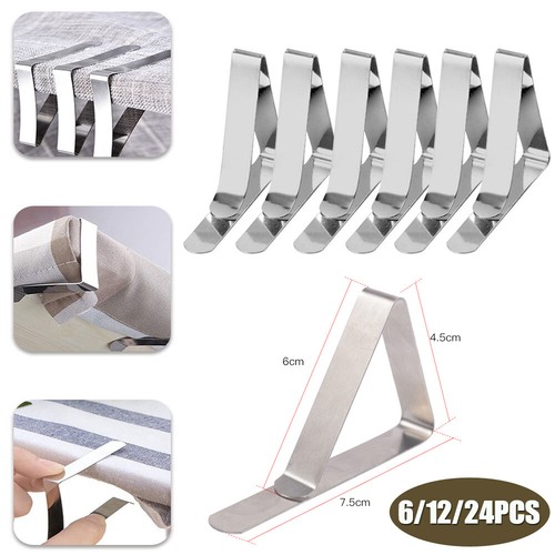 24pcs steel table cloth cover - 24pcs,