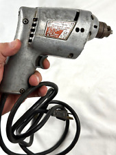 Vintage Power House 1/4 inch Electric Drill 2.3 amps 70108 2000 RPM  Made in USA