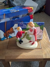 Coalport Snowman Thanks Mum