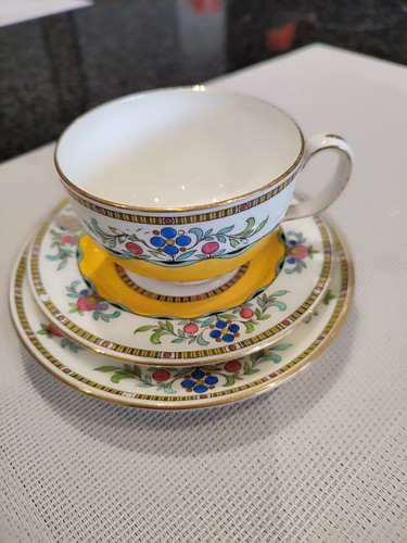 Rare mintons art deco trio - mintons,